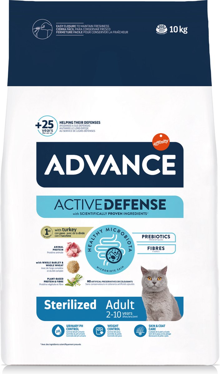 Advance - steriliseret kalkun kattefoder