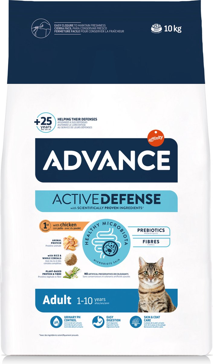 Advance - voksen kylling ris kattefoder - 10 kg