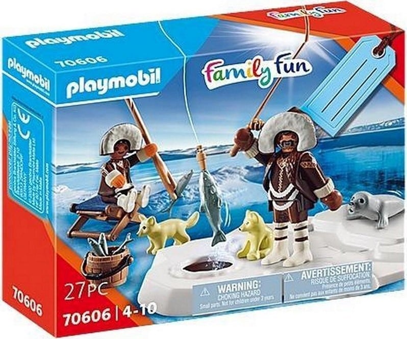 Playmobil familie sjove isfiskere