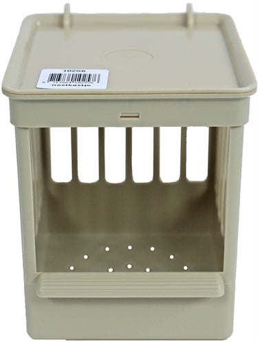 Fauna Nest Box Plastic med søjler beige