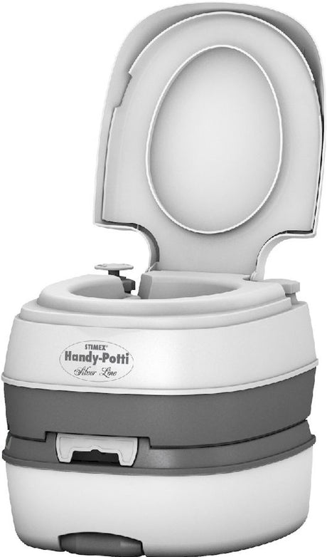 Stimex kemisk toilet - handy potti silverline - 17 liter