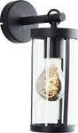 Brilliant sidney - udendørs væglampe - e27 1 x 20w - ip44 - sort