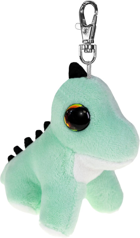 Lumo stars nøglering plys dino baby 8,5 cm krammelegetøj i flere farver.