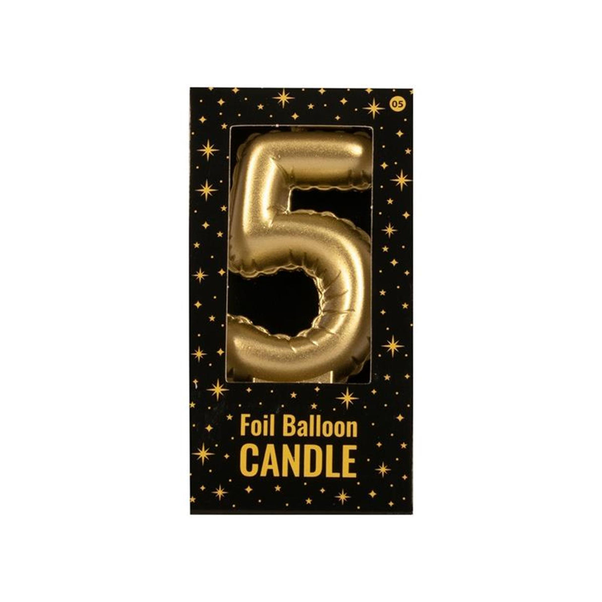 Paperdreams folieballon stearinlys guld - 5