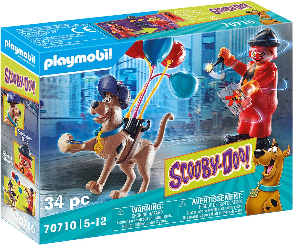 Playmobil Scooby Doo eventyr med spøgelsesklovnen 70710