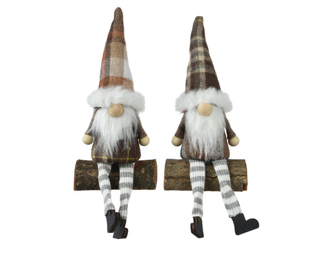 Decoris statue nisse polyester 4,5x6,8x14cm