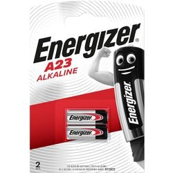 Energizer alkalisk 12v a23 blister 2 stk