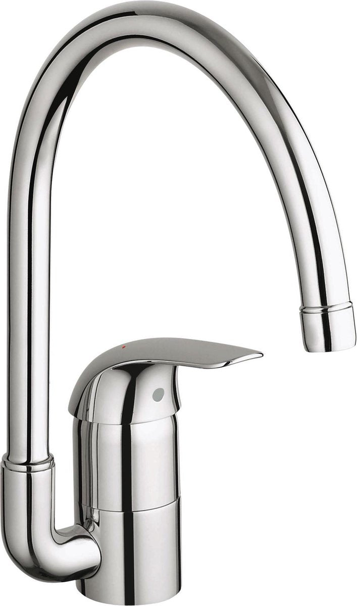 Grohe euro køkkenhane - drejetud - krom