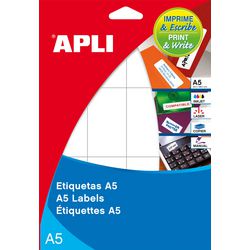 Etiketter alpi 581876 hvid 120 stk