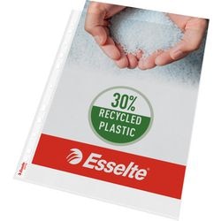 Esselte showtassen a4 11-gaats 70 micron transparant pak 100 stuks