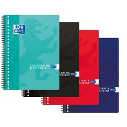 Oxford schrijfblok 813009 a4 90 g m² assorti