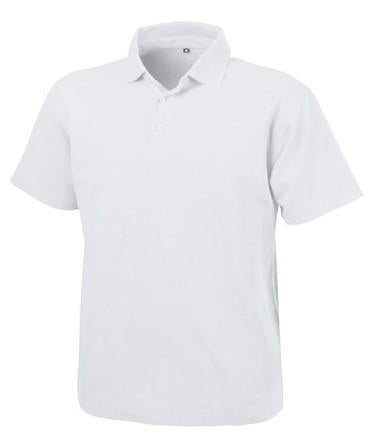 Dassy polo shirt leon bomuld hvid m