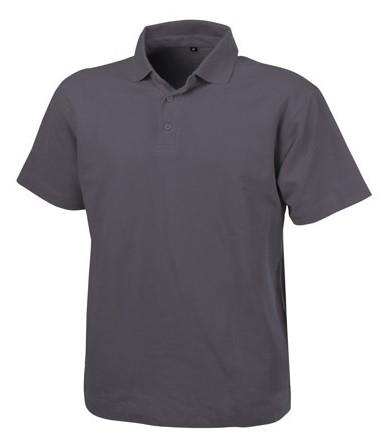 Dassy poloshirt leon bomuldsgrå xxl