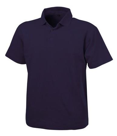 Dassy poloshirt leon bomuld marineblå s