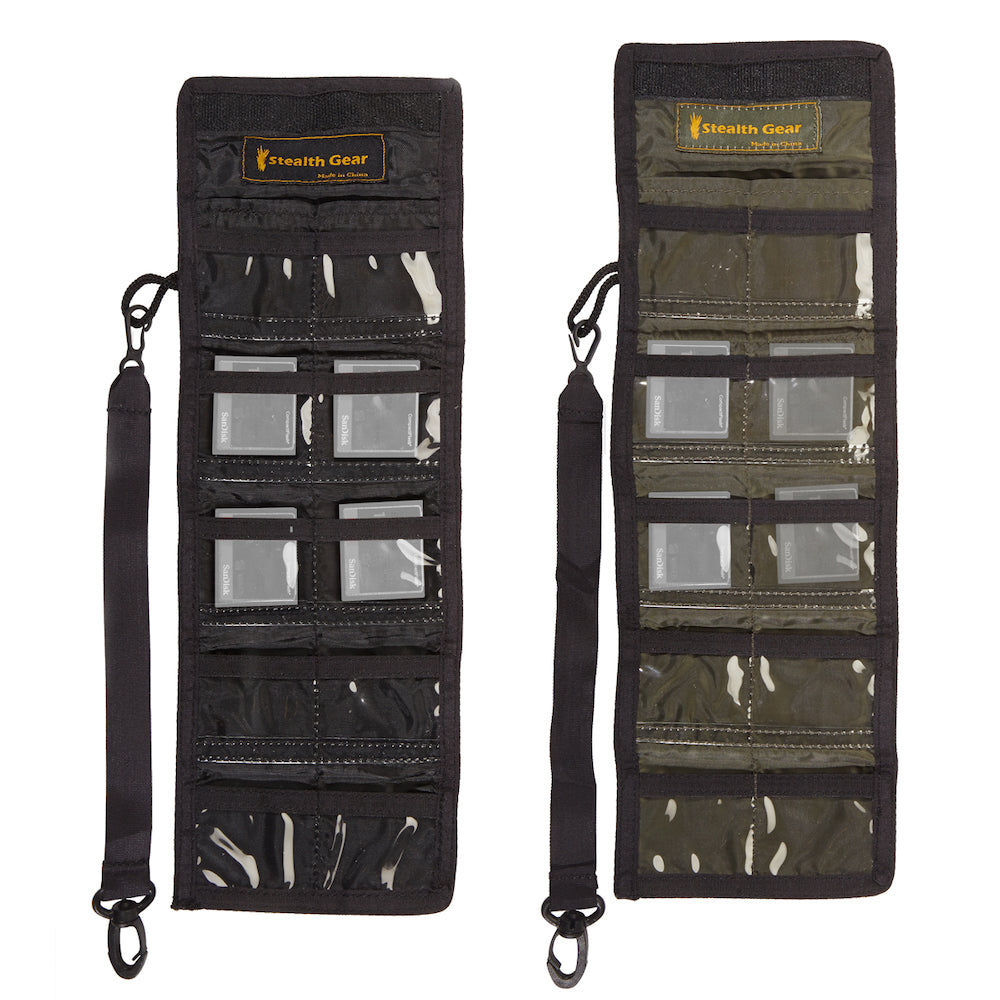 Stealth Gear Compact Flash Card Storage Bag Charcoal