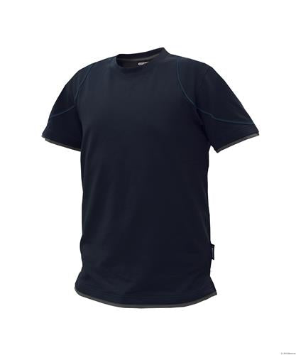 Dassy t-shirt kinetic marine grå m