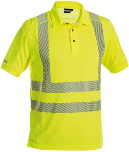 Dassy high visibility polo brandon gul xl