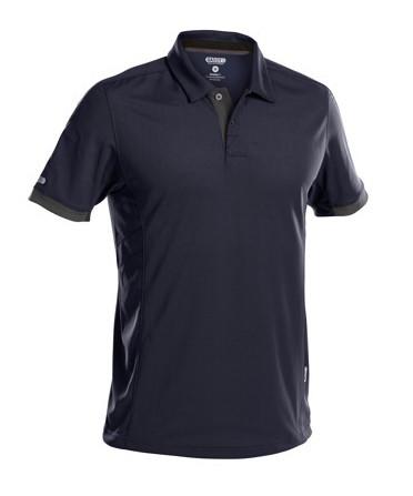 Dassy polo traxion marine grå m