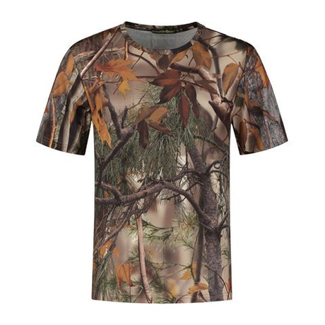 Stealth gear t-shirt kortærmet camo bosprintstørrelse xl