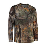 Stealth gear t-shirt langærmet camo bosprintstørrelse l