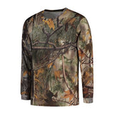 Stealth gear t-shirt langærmet camo bosprintstørrelse l
