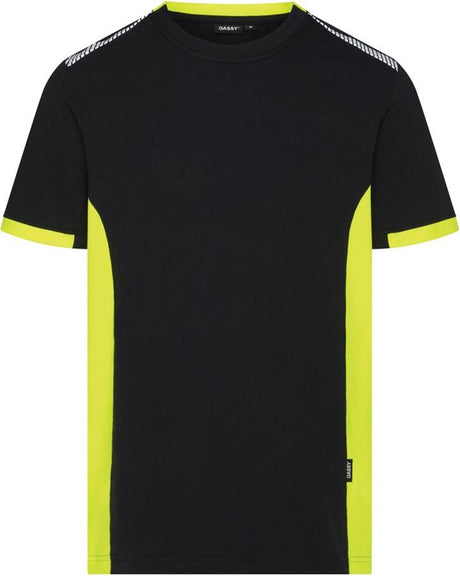 Dassy poloshirt veracruz natblå fluorescerende gul xxl