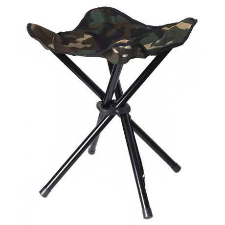 Stealth gear sammenfoldelig afføring med 4 ben