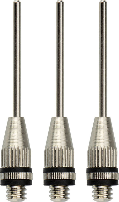 Avento pompnaalden - staal - zilver - 5 mm - 3 stuks