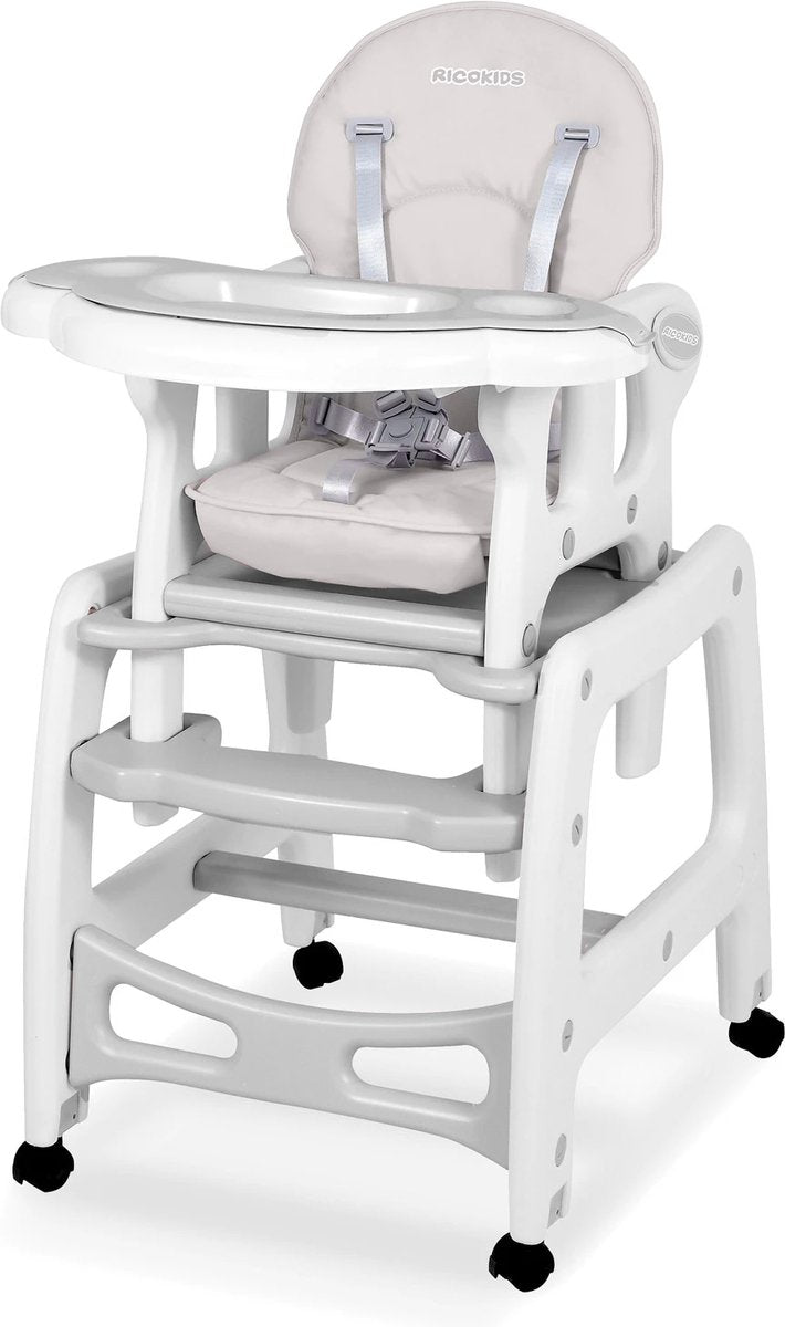 Ricokids sinco 5-i-1 ammestol, grå