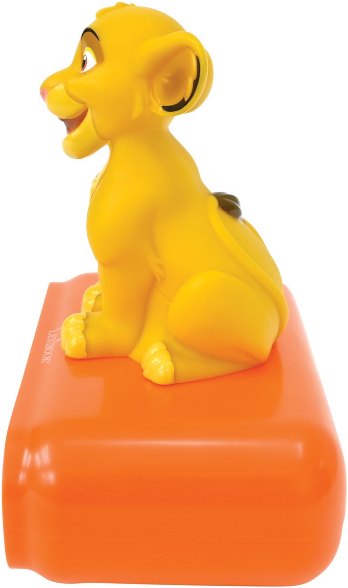 Lexibook simba natlys vækkeur med lyde