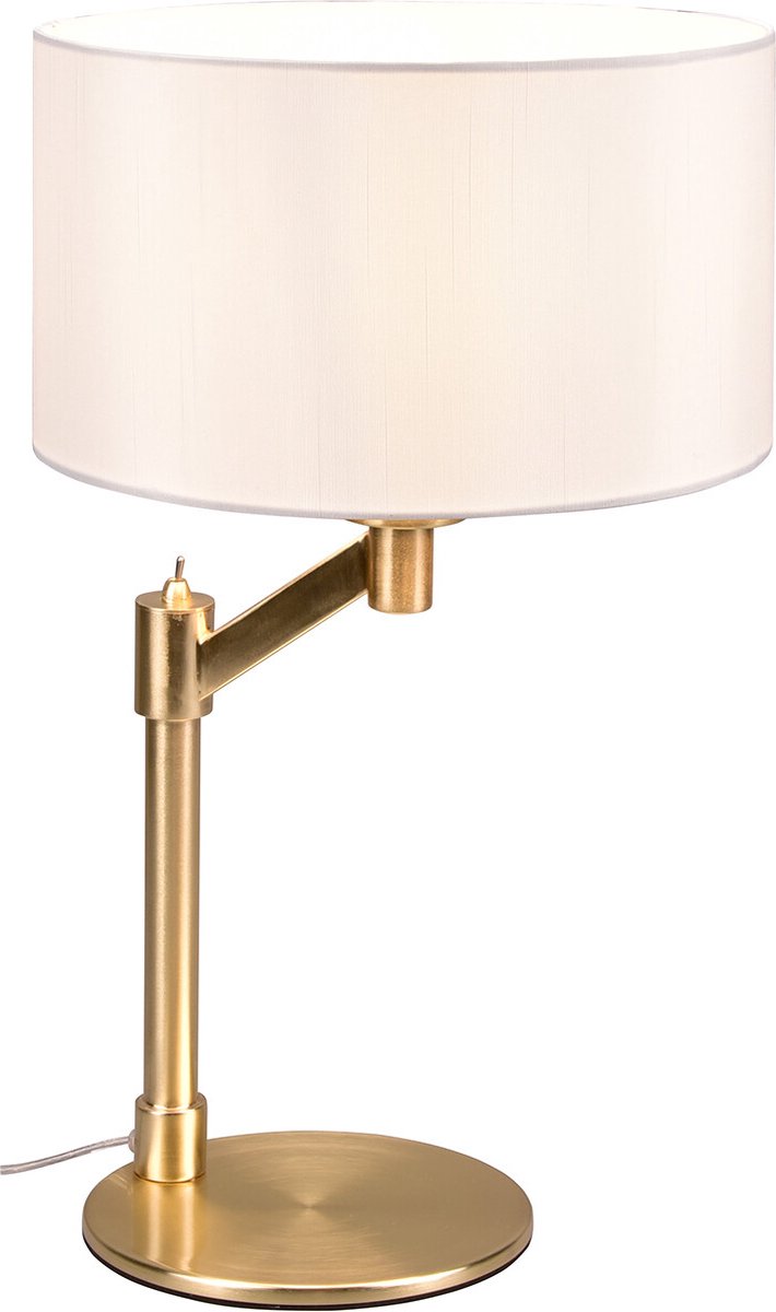 Trio bordlampe Cassio - messing mat - ekskl. 1x E27 - max. 60W