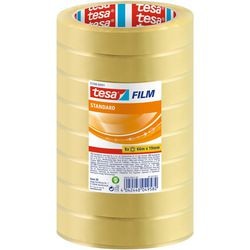 Tesa 57208-00001-01 film standard transparant (l x b) 66 m x 19 mm 8 stuk(s)