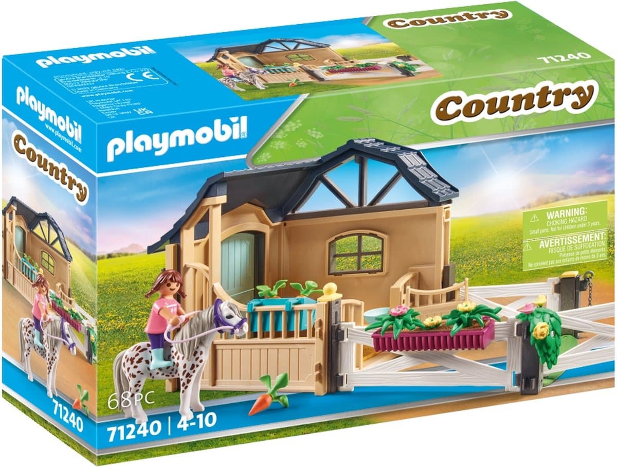 Playmobil land ridestald 71240