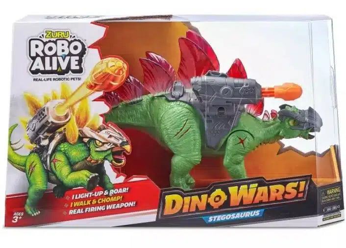 Zuru robo levende dino krige med lys og lyd løber og skyder