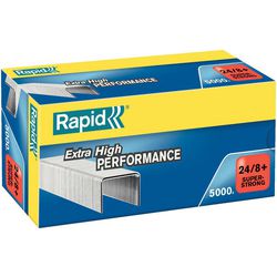 Rapid superstrong nietjes 24 8+mm 5000 stuks gegalvaniseerd