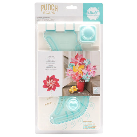 We r makers • pinwheel punch board