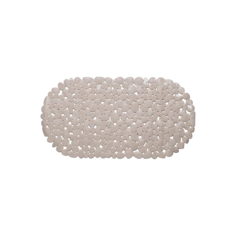 Wicotex bademåtte skridsikre sten 68x35cm taupe