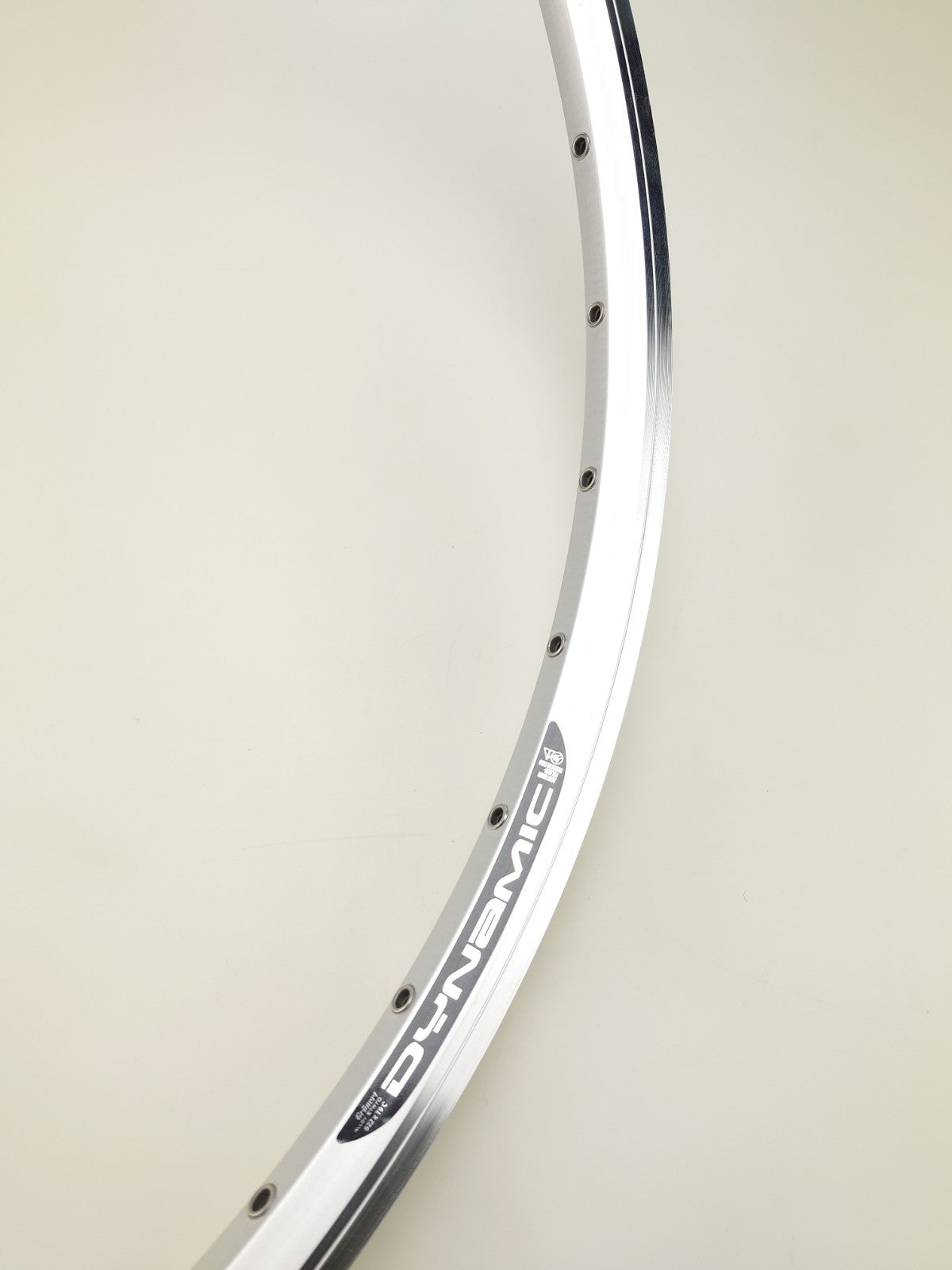 RIM Dynamic 28 sølv med bremsekant