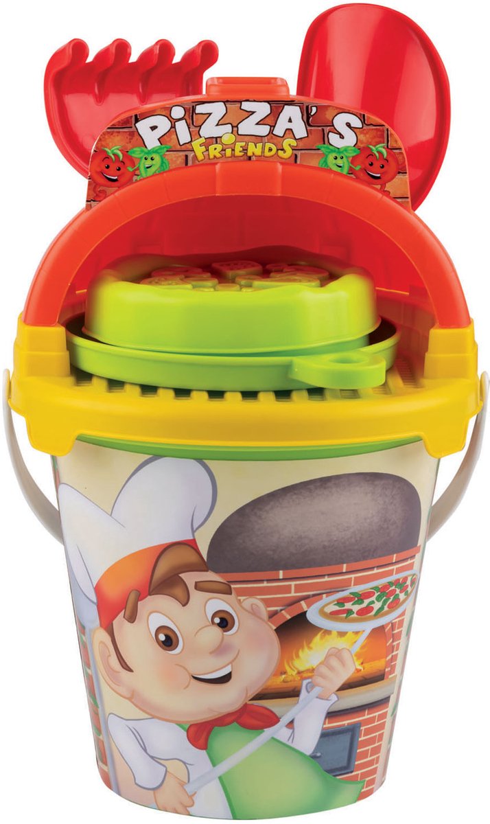 Lav Androni Bucket Set Sand Pizzas