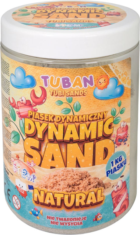 Tuban - dynamisk sand - naturligt 1 kg