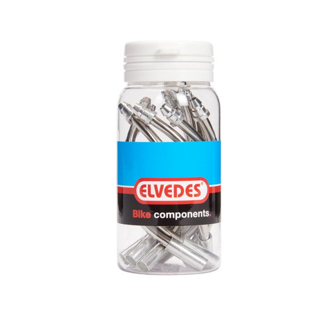 Elvedes V-Brake bøjer 110º Ø5,0 mm rustfrit stål pr. 10 stykker