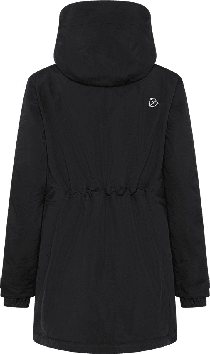 Didriksons felia wns parka dames outdoorjas - black 40