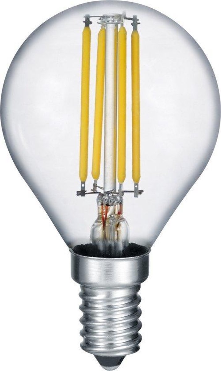 Trio lampe - lyskilder - gennemsigtig klar - e14 - 4 5w - 2700k - 470lm