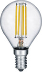Trio lampe - lyskilder - gennemsigtig klar - e14 - 4 5w - 2700k - 470lm
