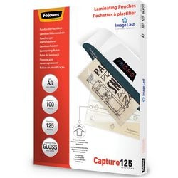 Fellowes lamineringsposer imagelast A3 transparent