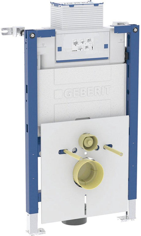 Geberit duofix omega indbygningscisterne - 82cm - til væghængt toilet - med omega indbygningscisterne 12 cm