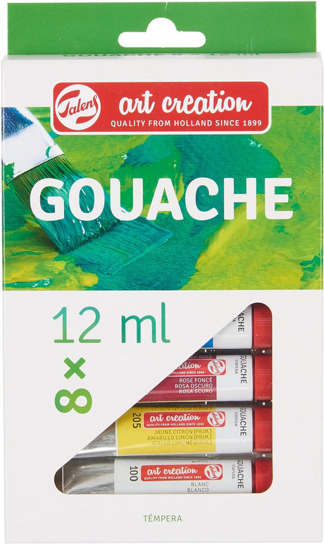 Talens art creation gouache sæt 8x12ml