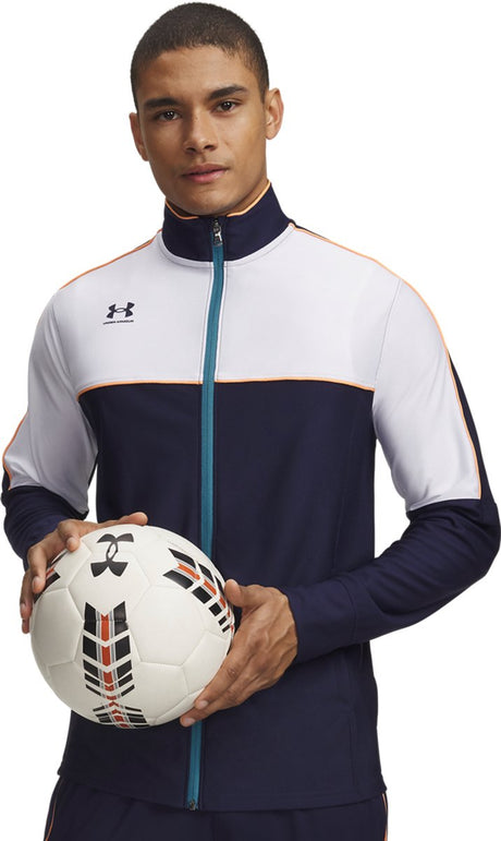 Under armour m challenger træningsjakke - hvid herresportsvest - hvid - midnight navy