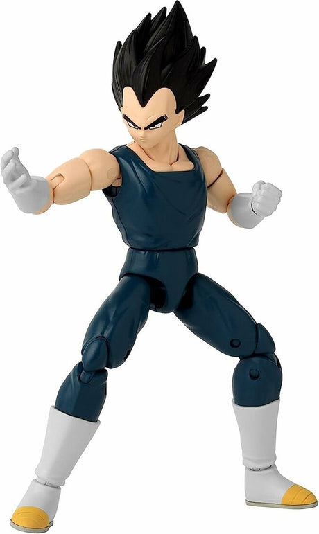 Bandai - dragon ball super super hero - dragon star figur 17 cm - vegeta - officielt licenseret dragon ball - vegeta action figur - legetøj til børn 4+ - 40723