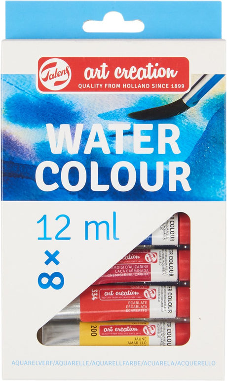 Talens art creation akvarel malingssæt 8x12ml